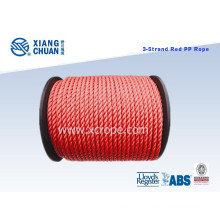 Lr Approved 3 Strand PP Rope Polypropylene Rope Polyester Mooring Rope